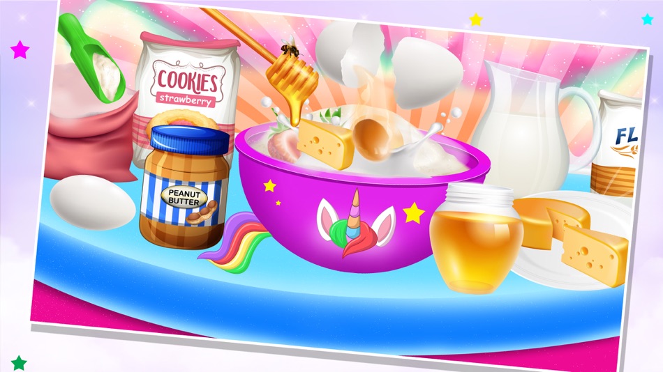 #2. Unicorn Cookie Chef (iOS) Podle: Muhammad Jahanzeb