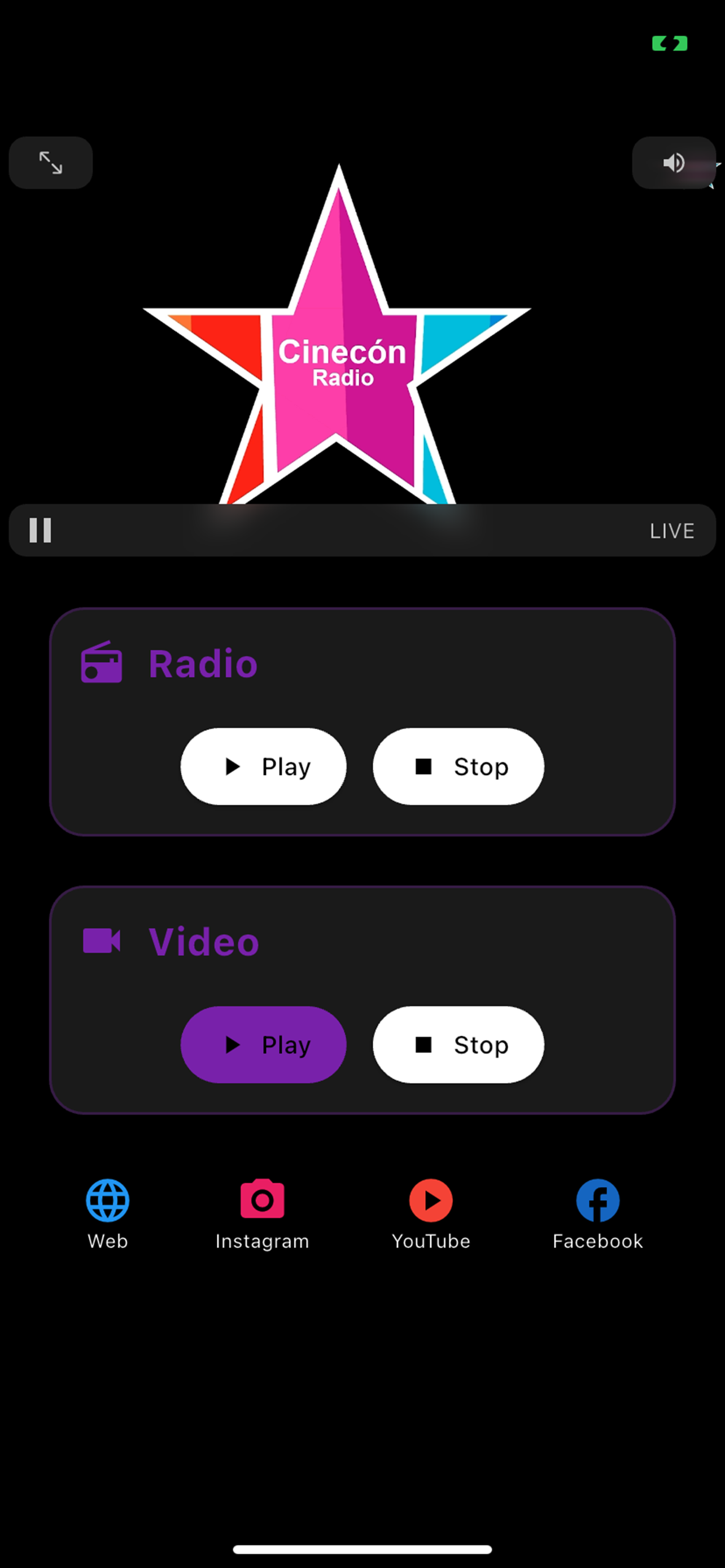 Cinecon Radio screenshot 2