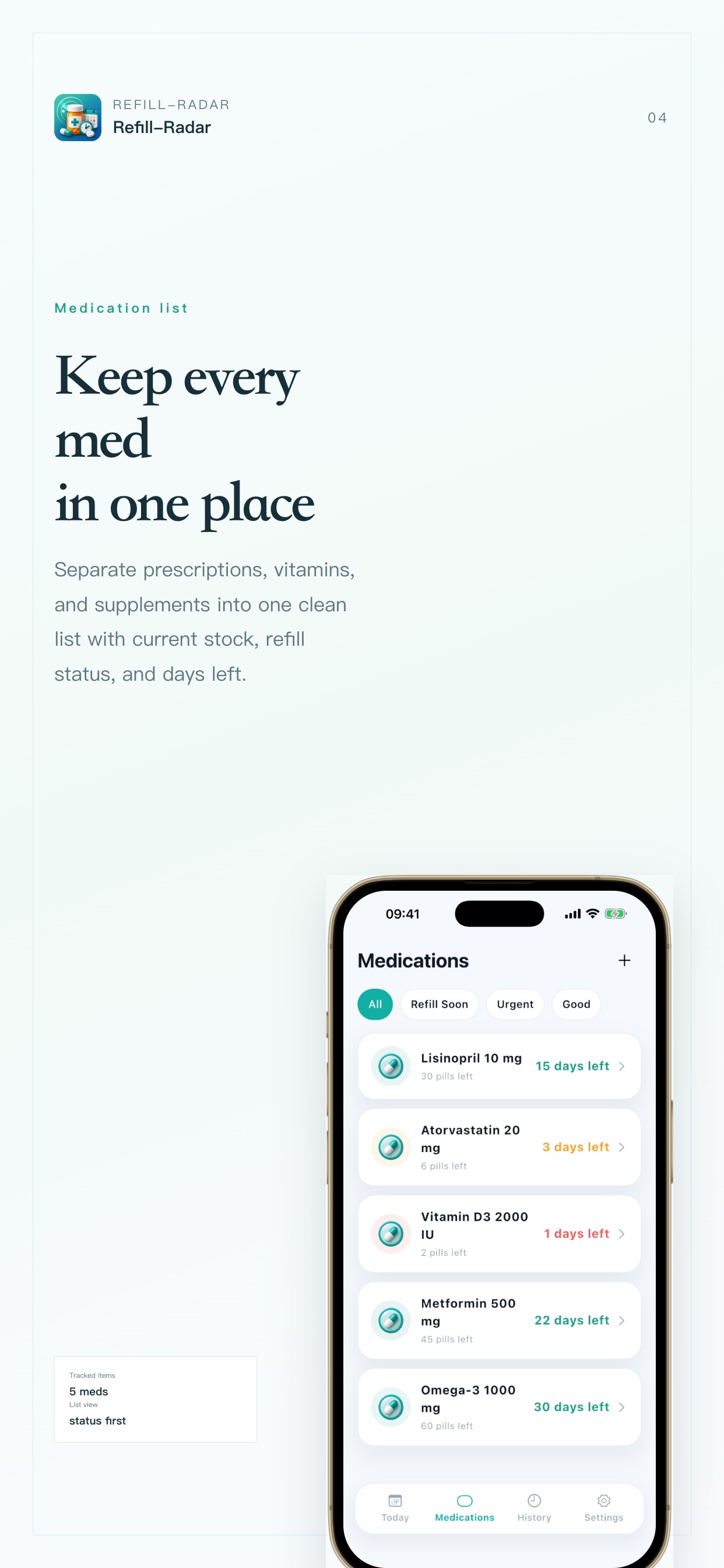 Screenshot 5 of Refill-Radar
