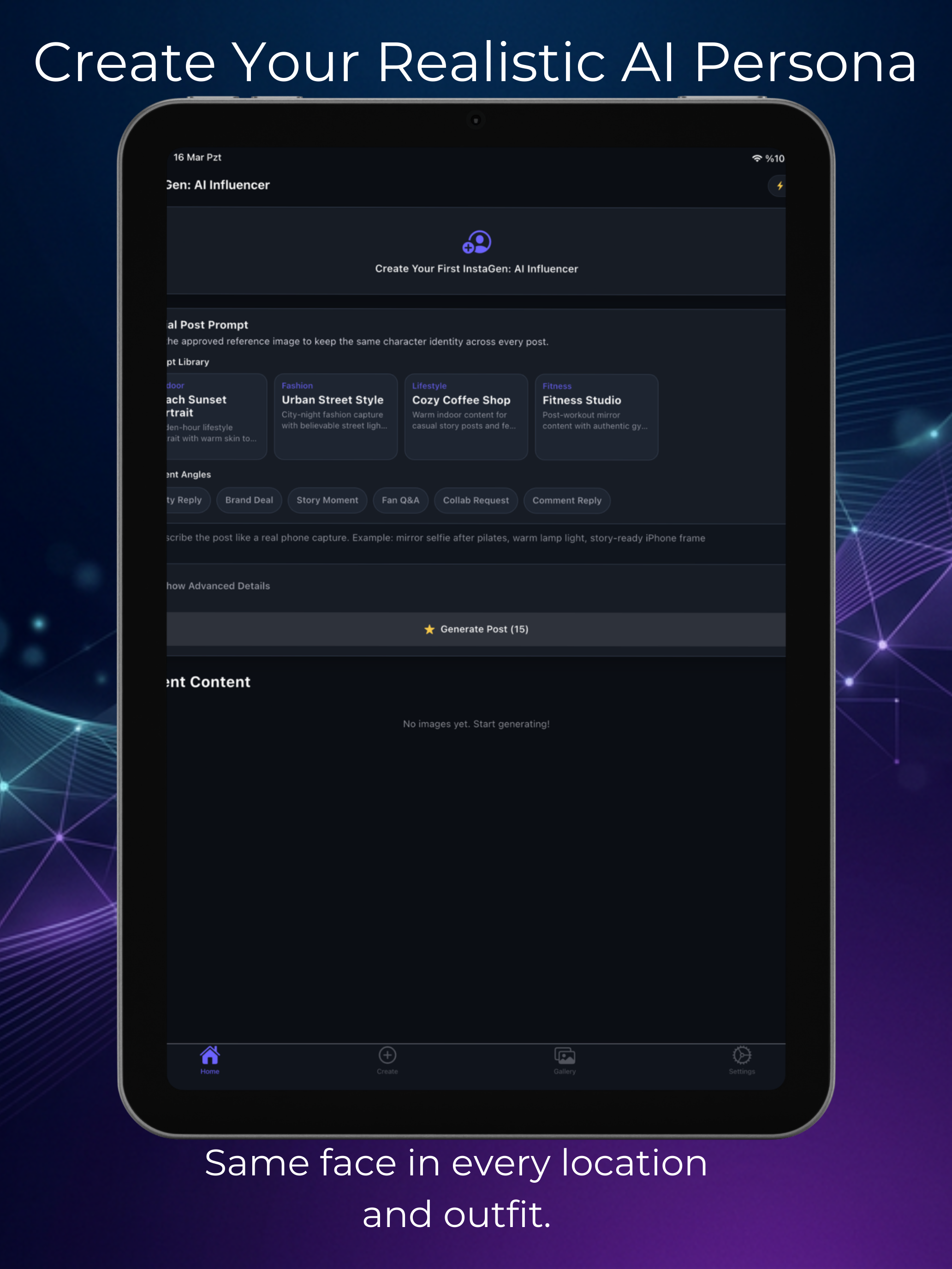 InstaGen: AI Influencer Maker screenshot 10