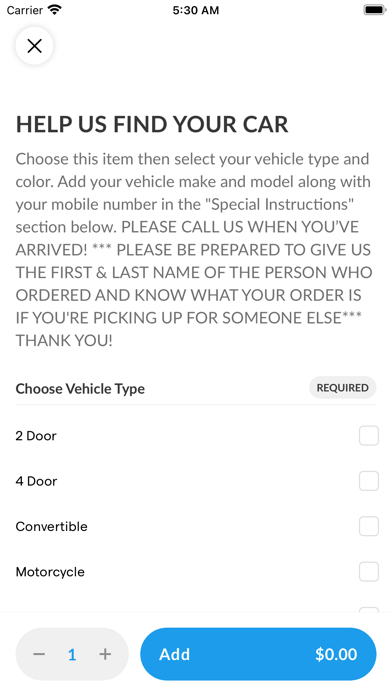 App screenshot