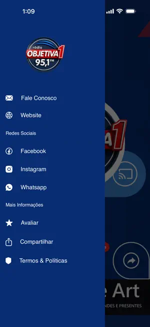 Objetiva 1 95,1 FM screenshot 2