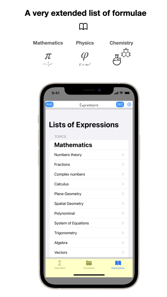 #4. The Expressions Calculator (iOS) By: Andre Rubbia