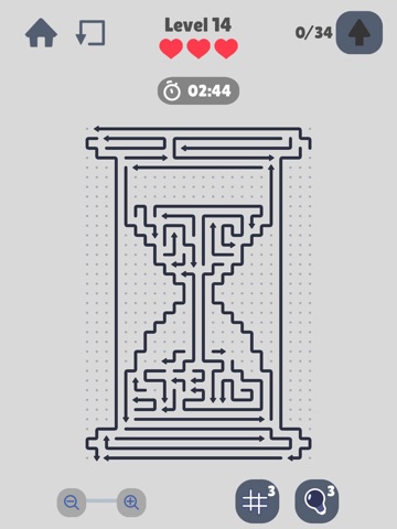 Arrow Escape Puzzle Game iPad screenshot