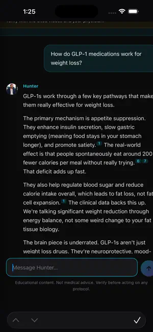 Hunter Williams Health screenshot 2