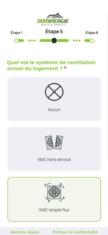 Dominergie - Simulateur aides screenshot