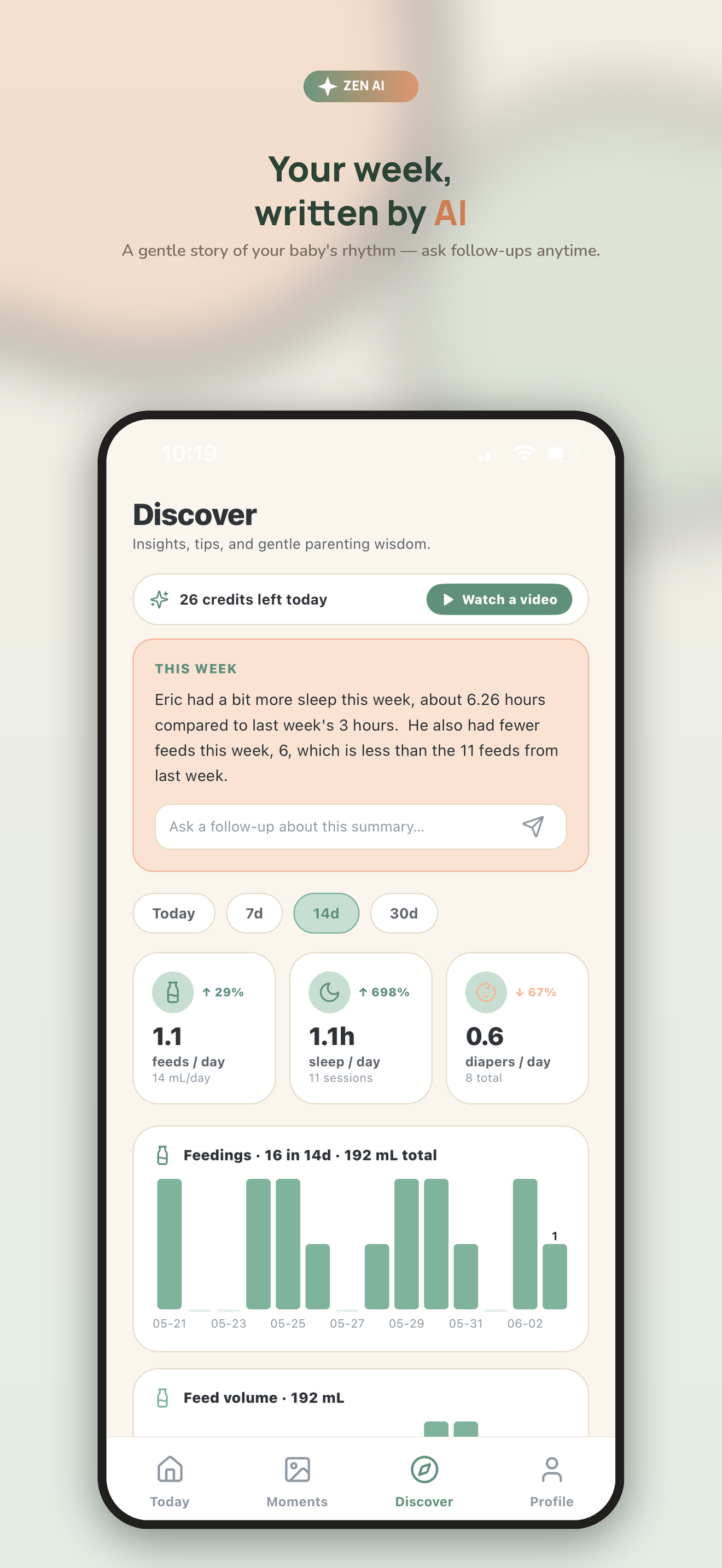 ZenBaby — Baby Tracker & AI screenshot 10