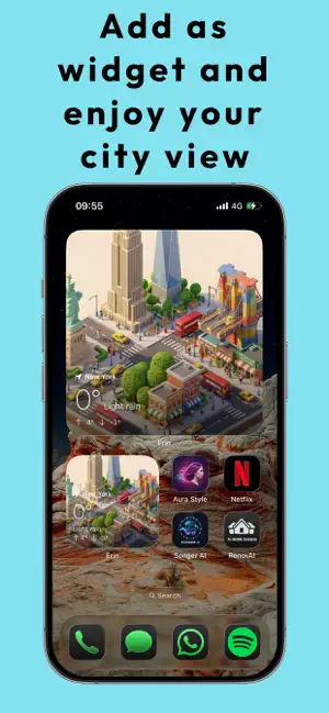 AI Weather & Cityscapes: Erin screenshot 2