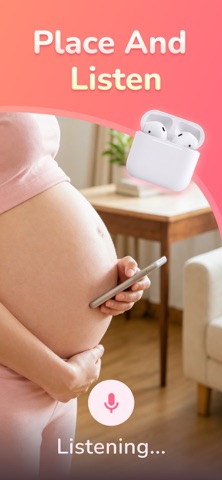 Baby Heart Beat: Fetal Doppler iPhone screenshot