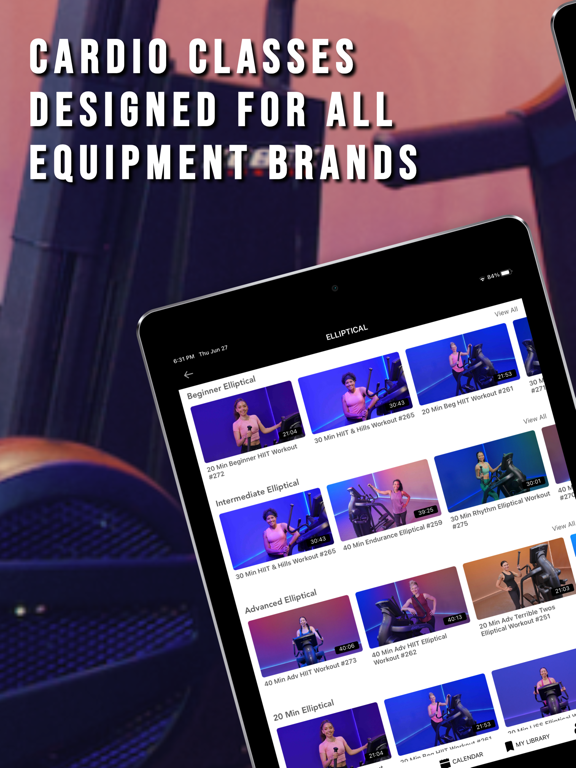 Fitscope At Home & Gym Classes iPad screenshot 5 - Health & Fitness app