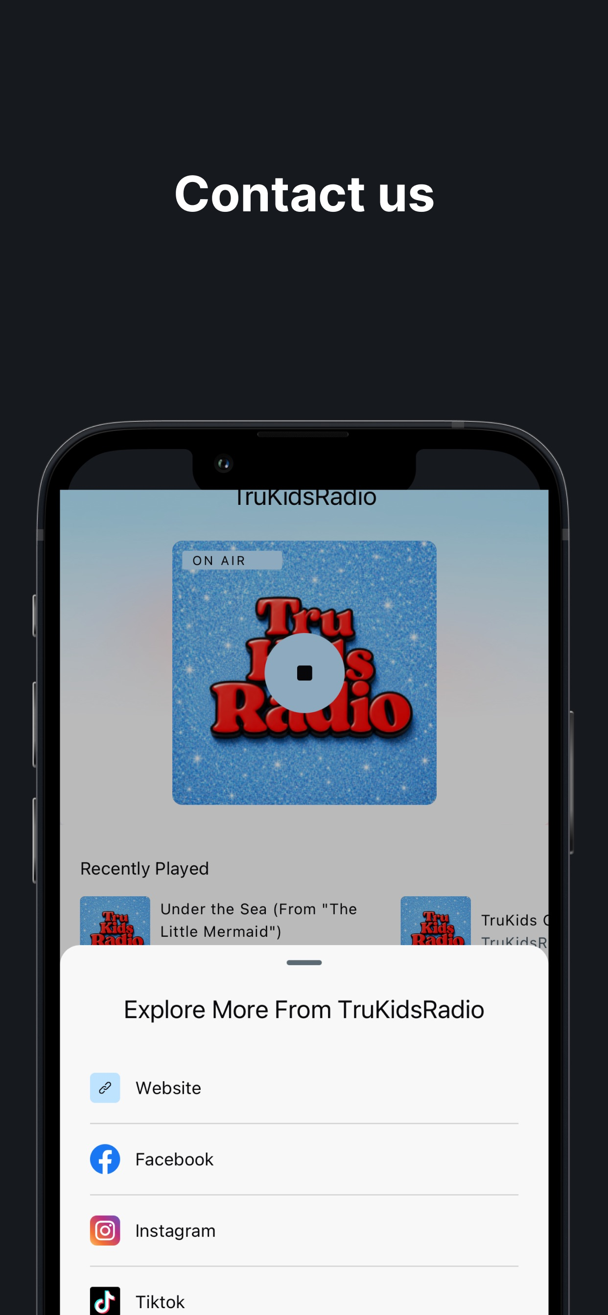 TruKidsRadio screenshot 3