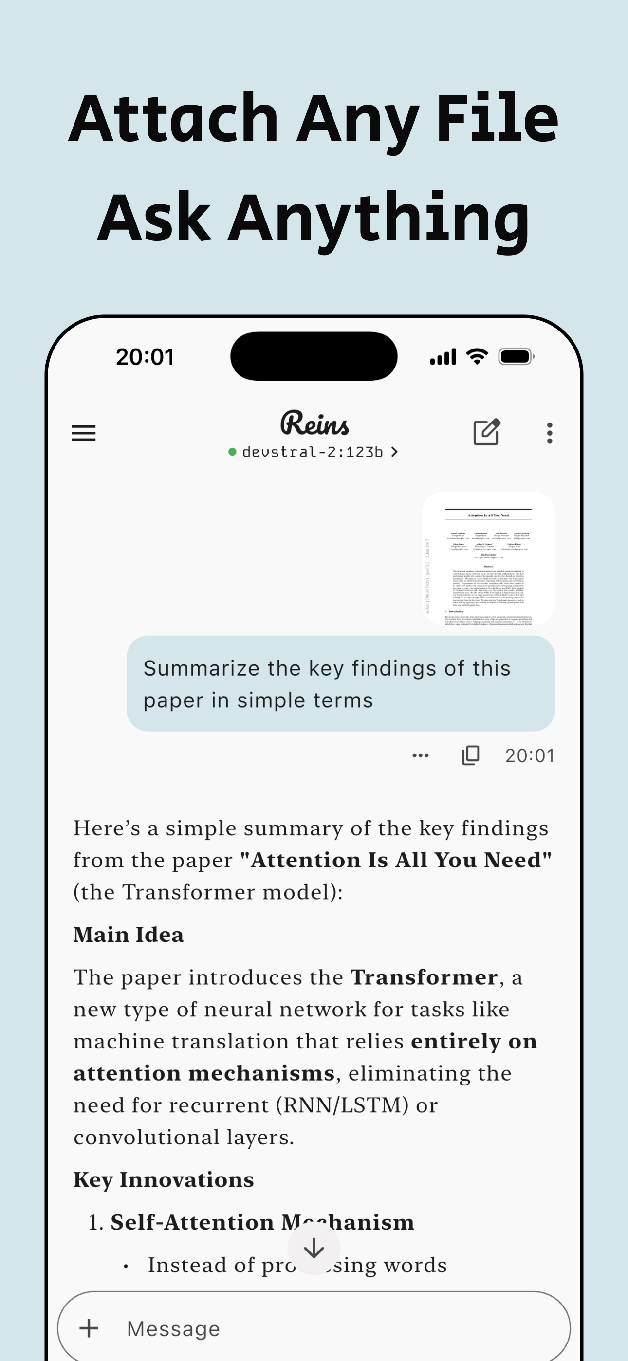 Reins: for Ollama & LM Studio screenshot 3