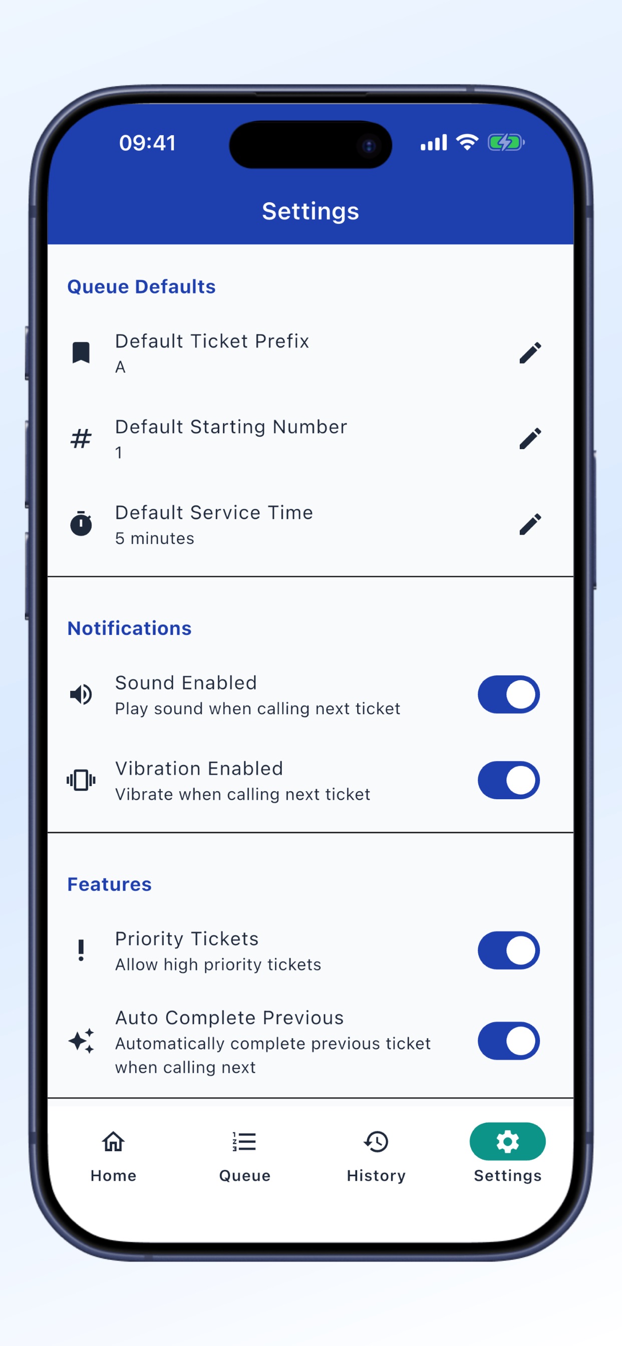 Screenshot 3 of Queue Ticket Master