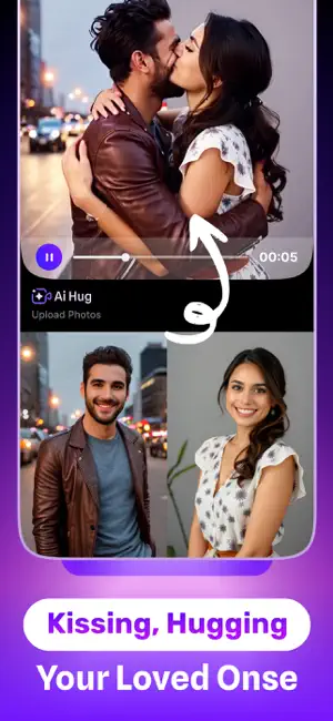 Kiss Video Maker: AI Hug Video screenshot 3