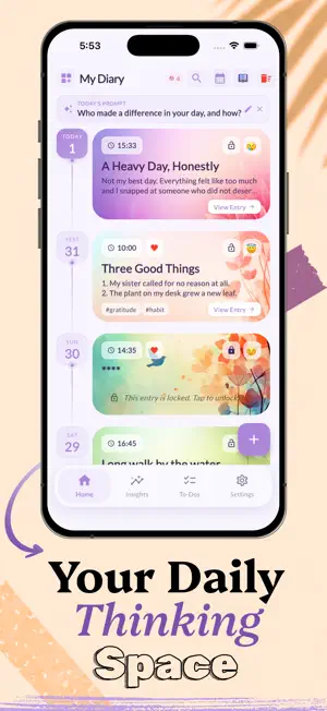 Daily Journal: My Diary, Notes screenshot 2