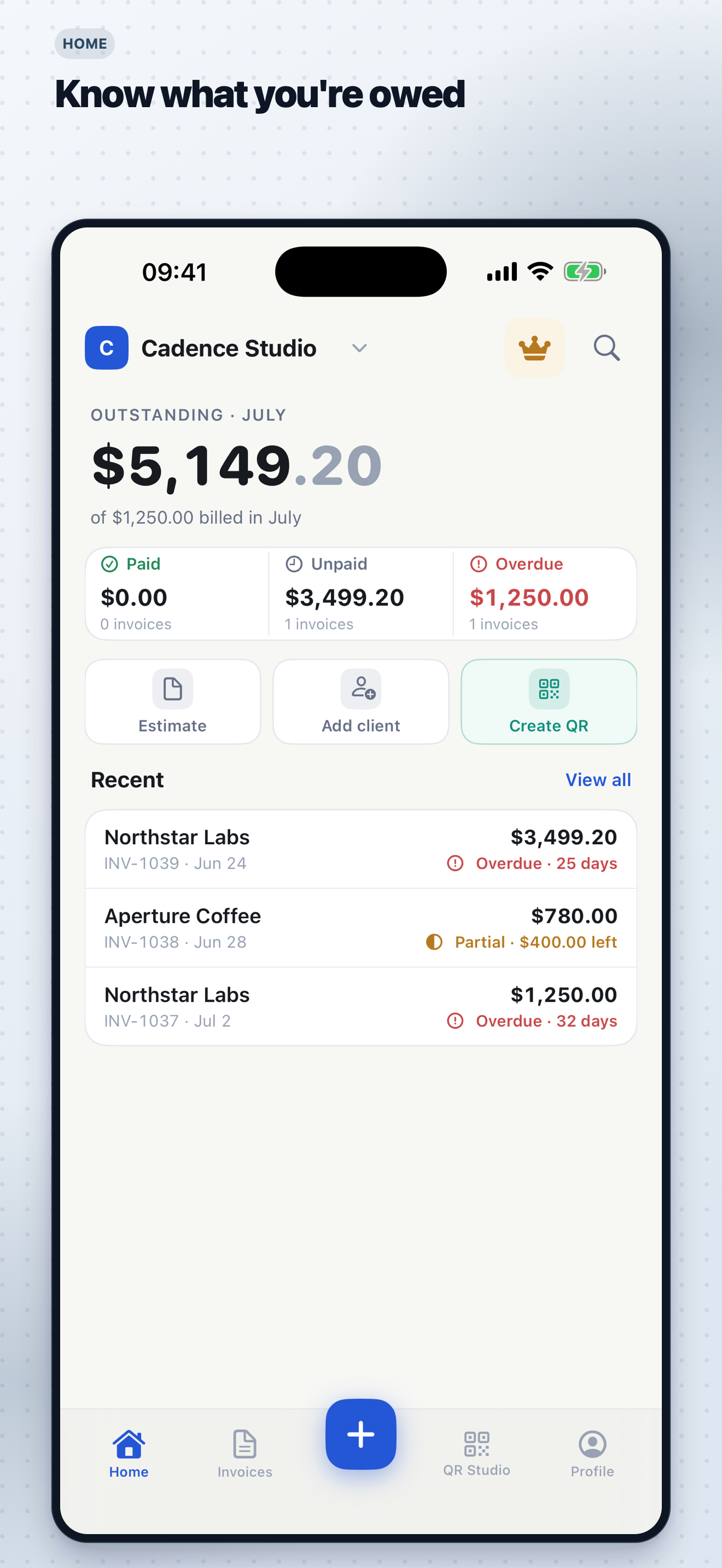 Invoice Maker: Estimate & QR screenshot 7