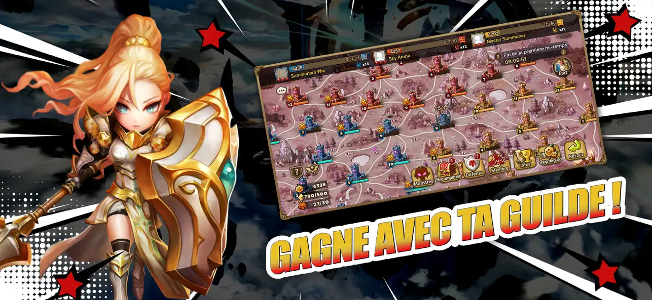 Summoners War iOS Mod IPA screenshot 2 - iOS game interface