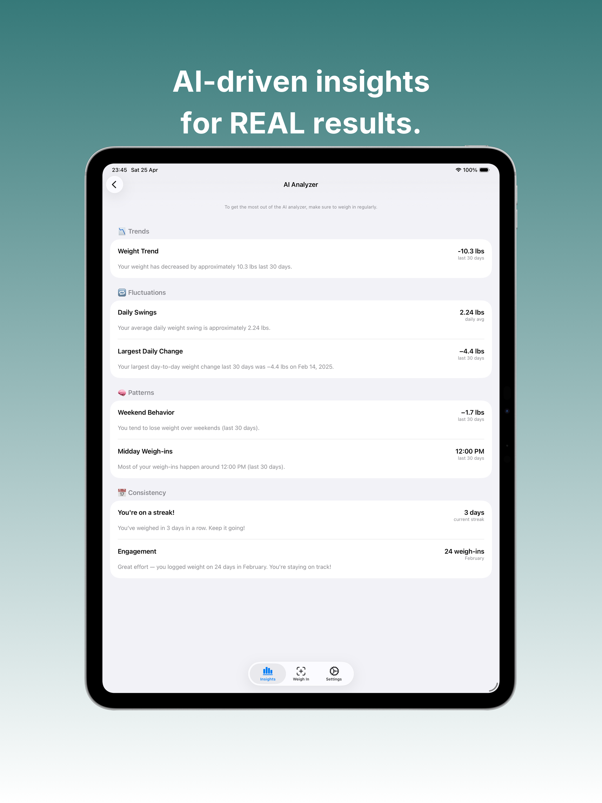 SnapScale: AI Weight Tracker