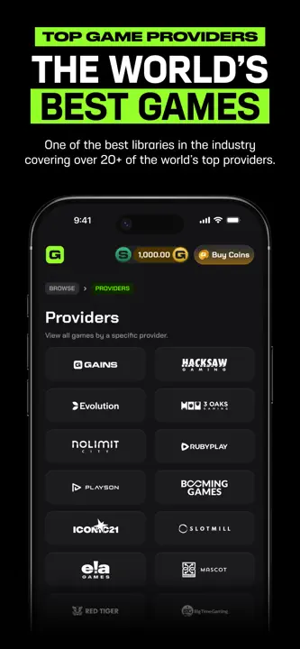 Gains.com - Casino Games screenshot 6