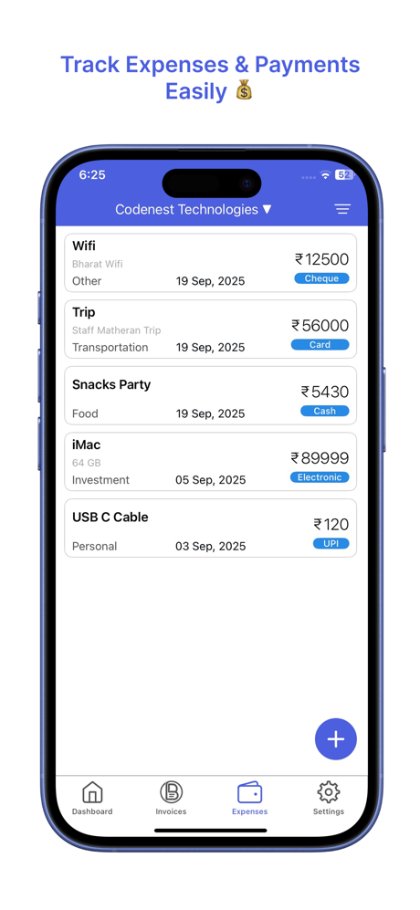 BillNama: Invoice, GST billing screenshot 7