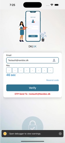 Navidoc Authentication Screenshot 2 of 4