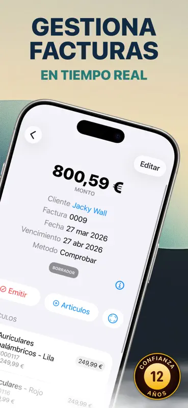 Facturas para Empresas screenshot 3 of 7
