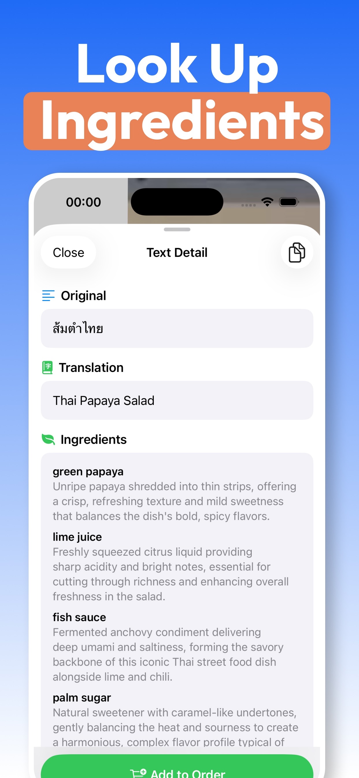 Screenshot 3 of Translate Menu Photo: MenuGuru