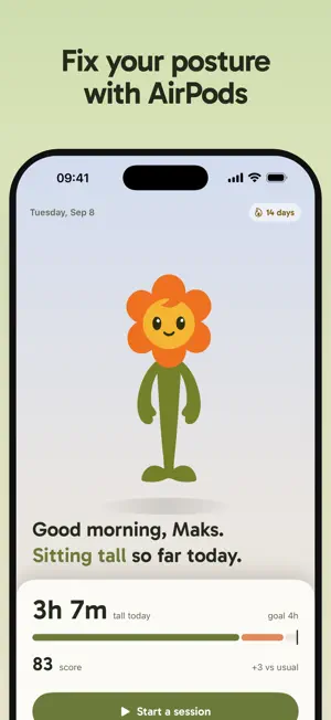 Pillar: Posture Reminder screenshot 1