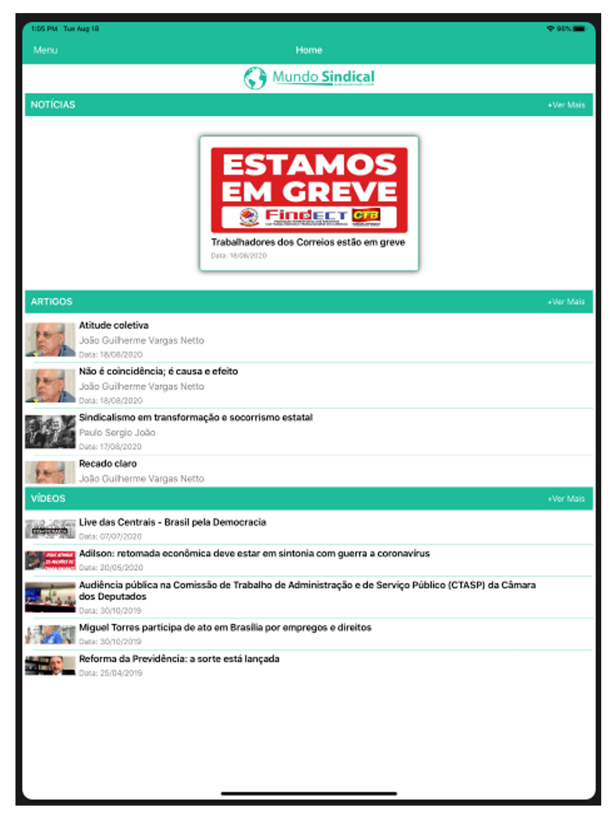 Mundo Sindical screenshot 4