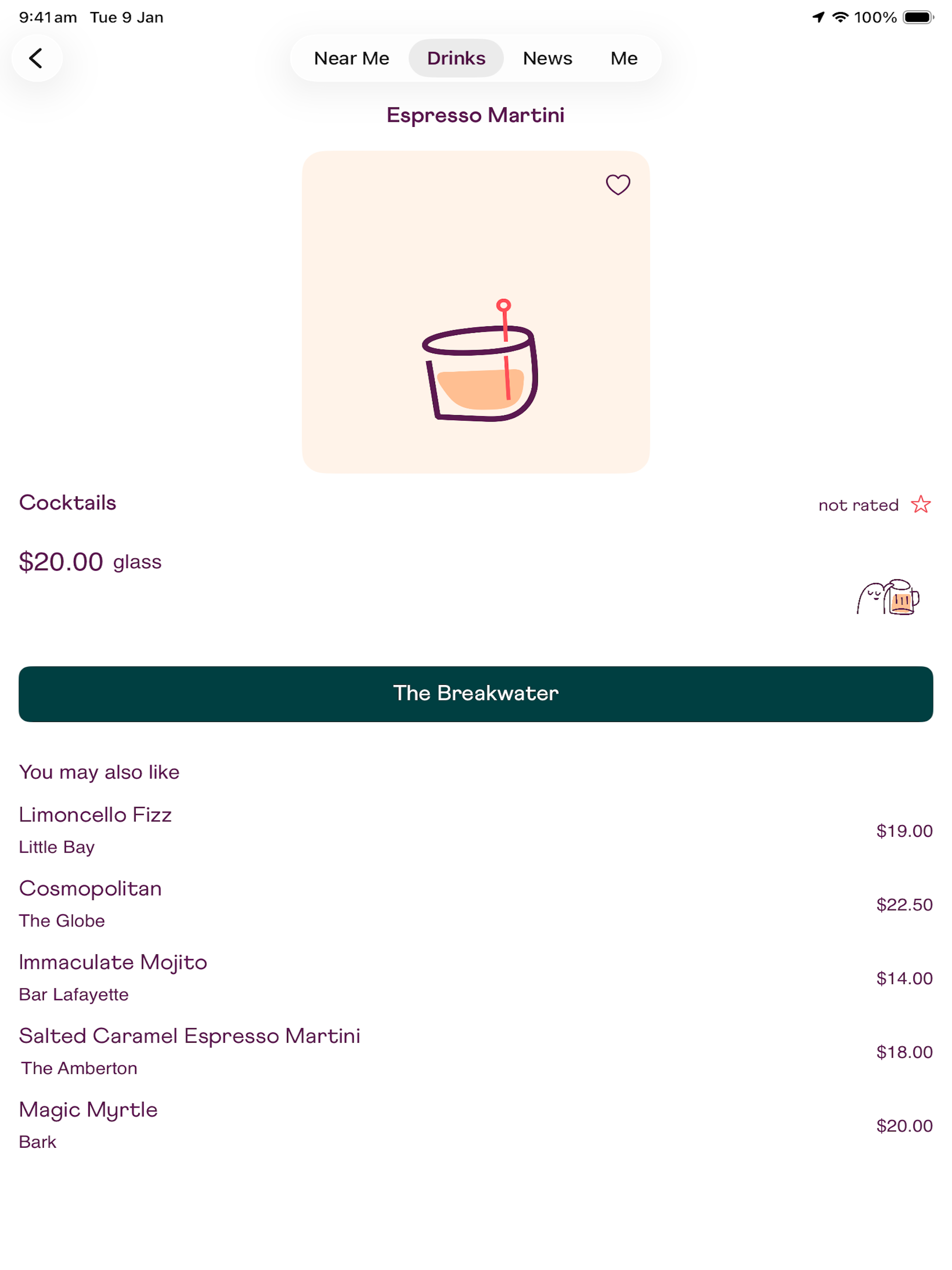 BarMe – Your Spirit Guide