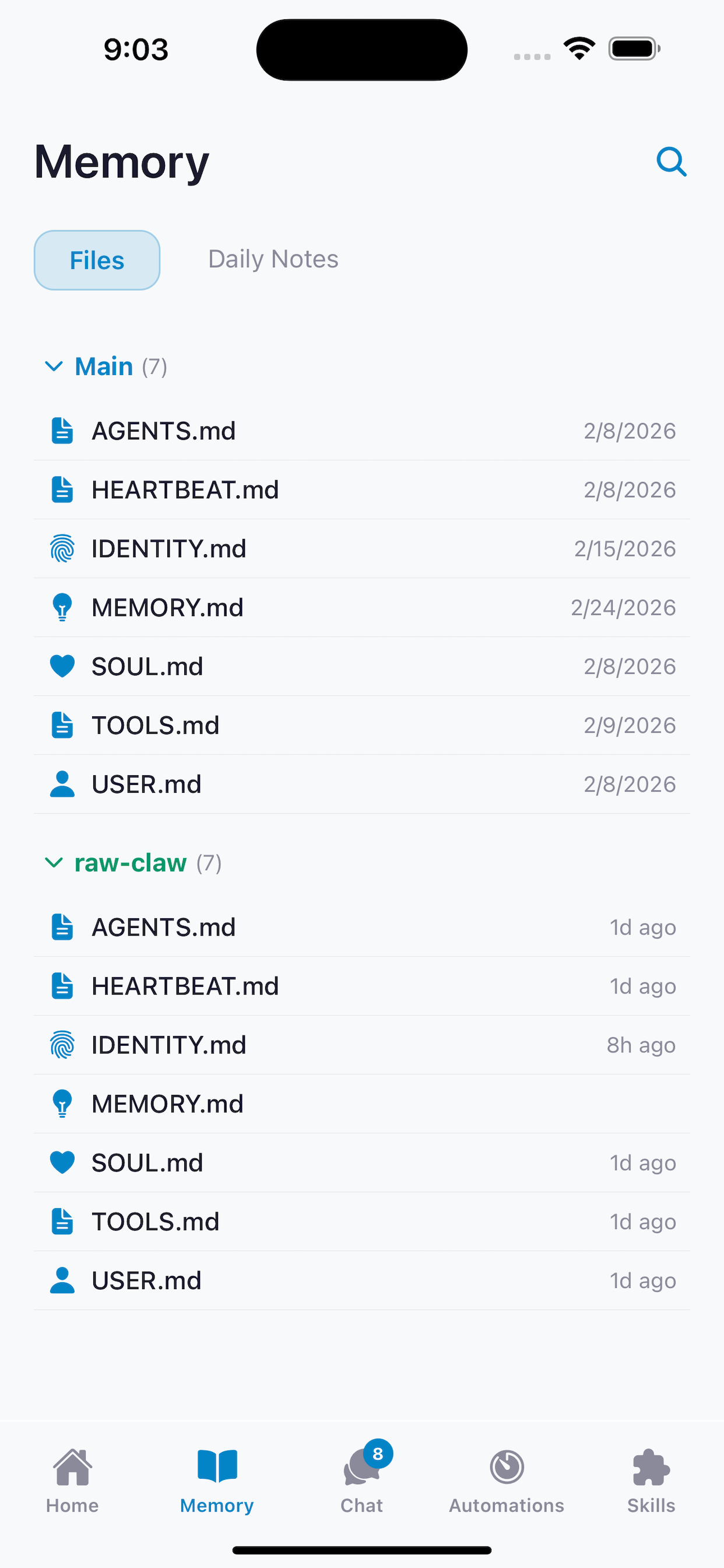 RawClaw screenshot 4