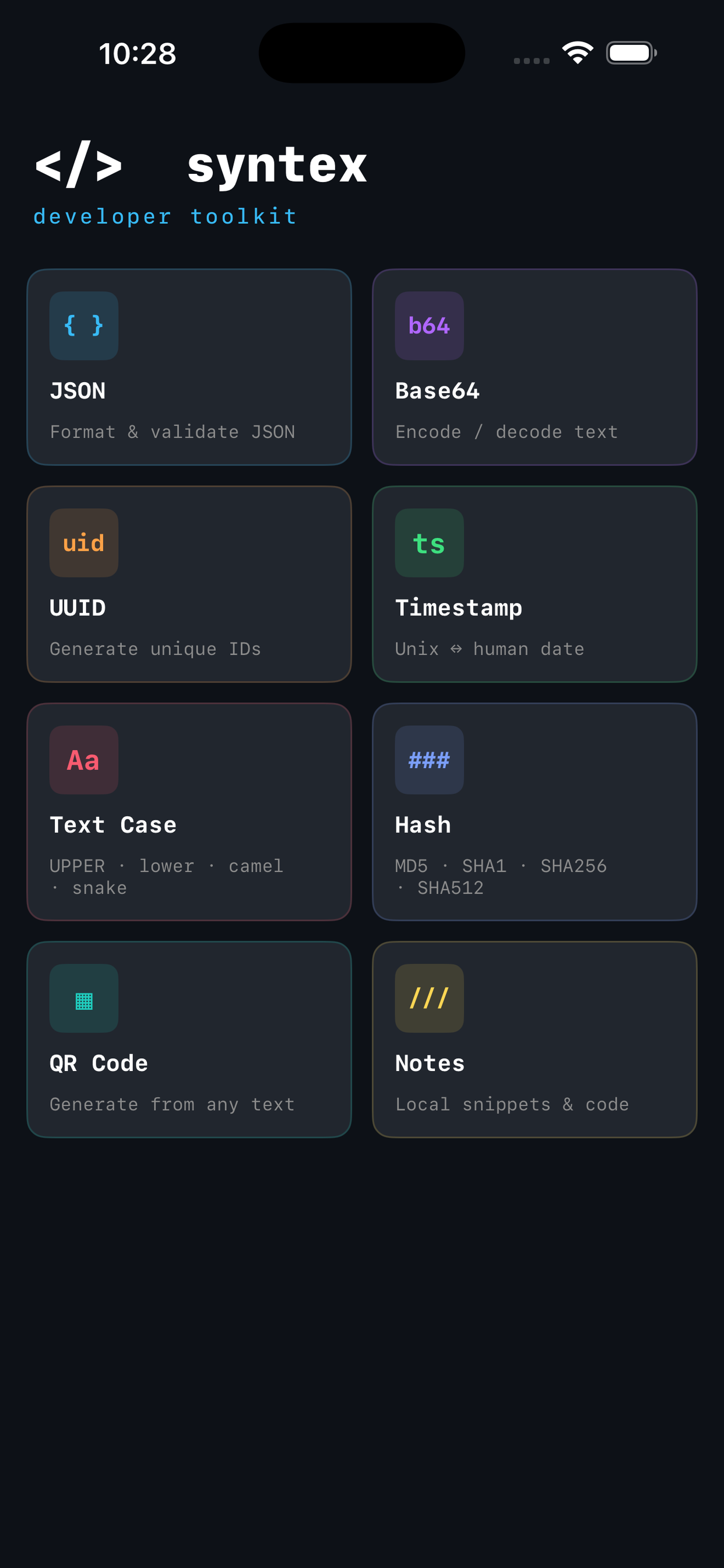 Syntex - Developer Toolkit screenshot 2