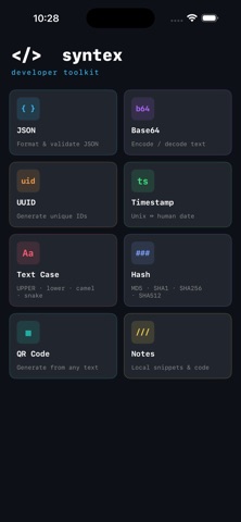 Syntex - Developer Toolkit Screenshot 2 of 11