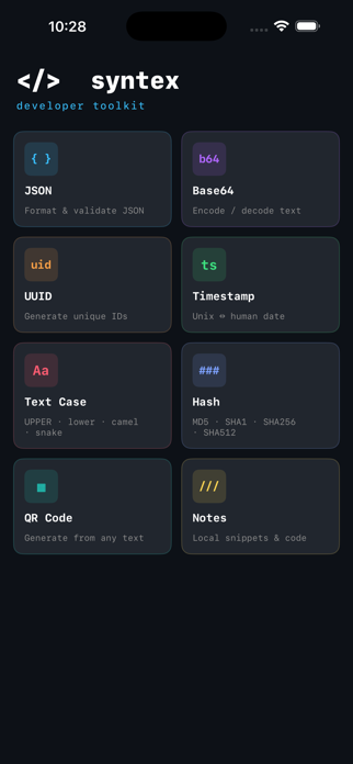 Syntex - Developer Toolkit Screenshot 2 of 11