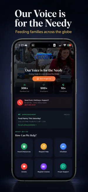Onesound Charity screenshot 1