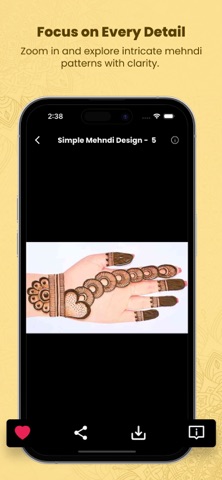 Mehndi Designs 2025 iPhone screenshot
