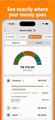 AI Expense Tracker - Capy Screenshot 4 of 7