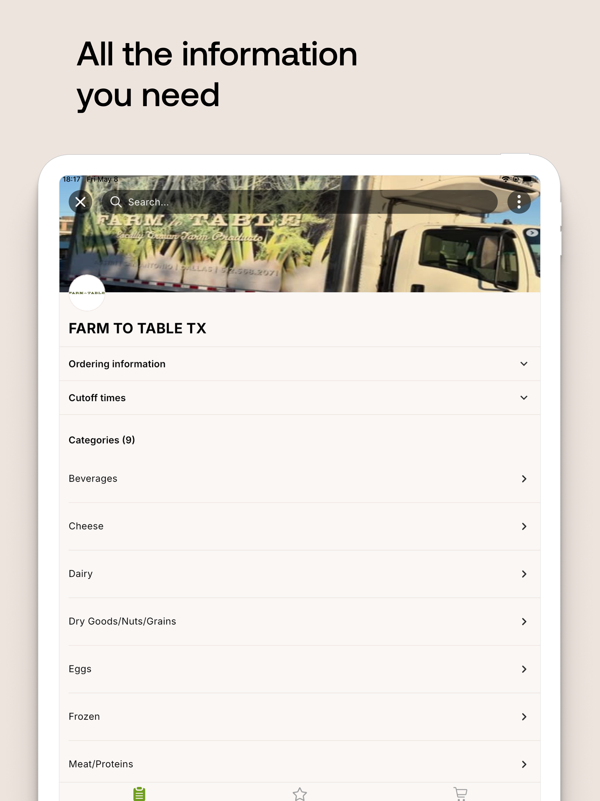 Farm to Table TX