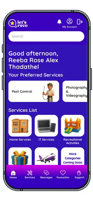 Let's Reco Customer App screenshot 3