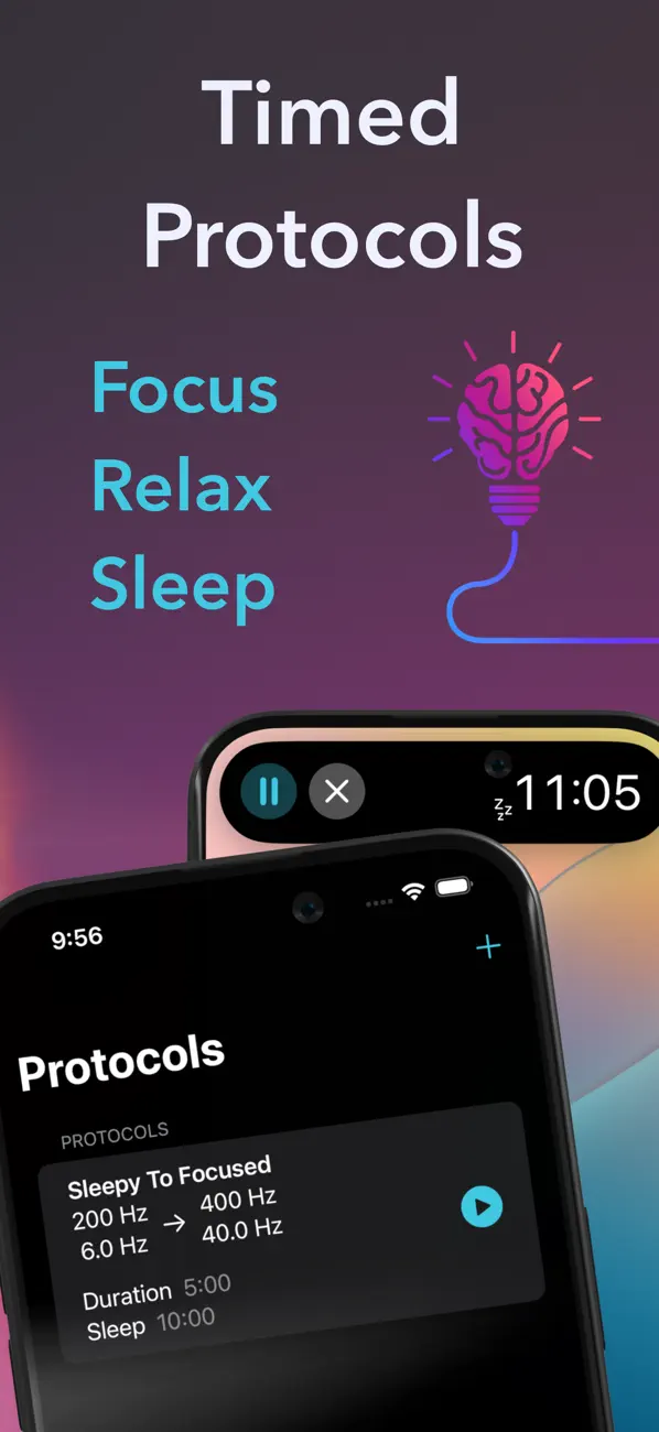 Screenshot #2 pour Binaural Beats - Protocols
