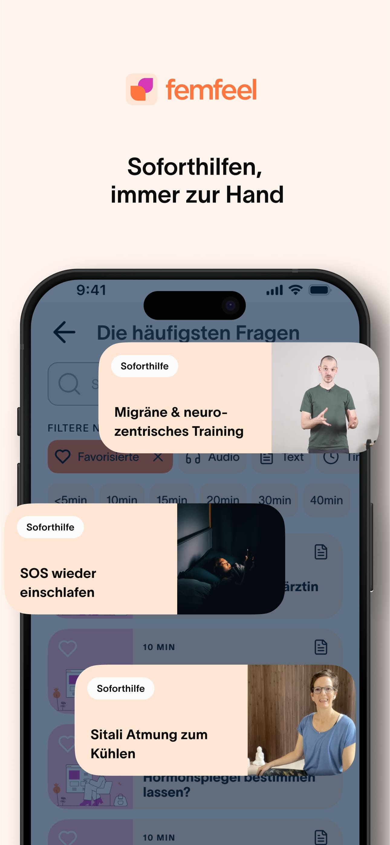femfeel: Die Wechseljahre App