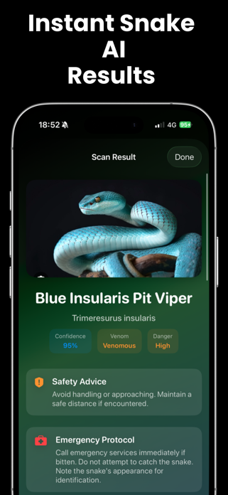 Snake Identifier - AI Scanner Screenshot 2 of 5
