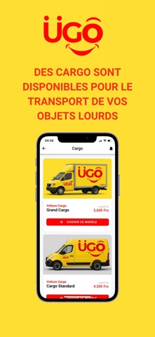 UGO Express: Livraisons, Taxis screenshot