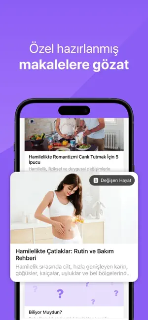 MomMentor - Hamilelik Takibi iPhone screenshot 6