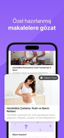 MomMentor - Hamilelik Takibi iPhone screenshot 6