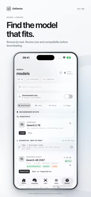 OnDevice: Local AI Studio screenshot 2