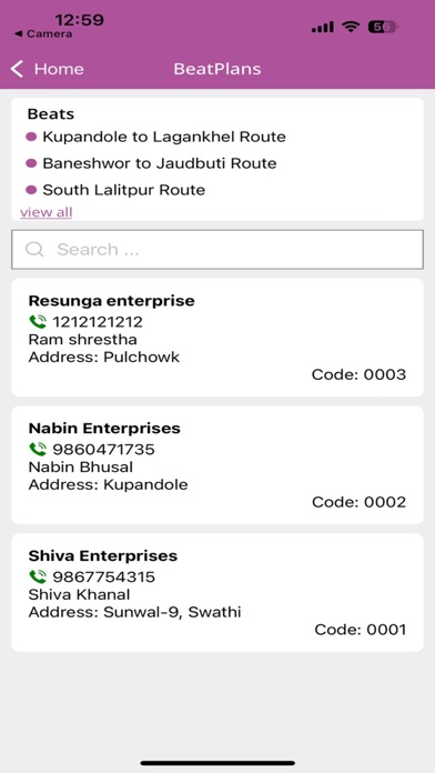 FINMAX Sales App Screenshot