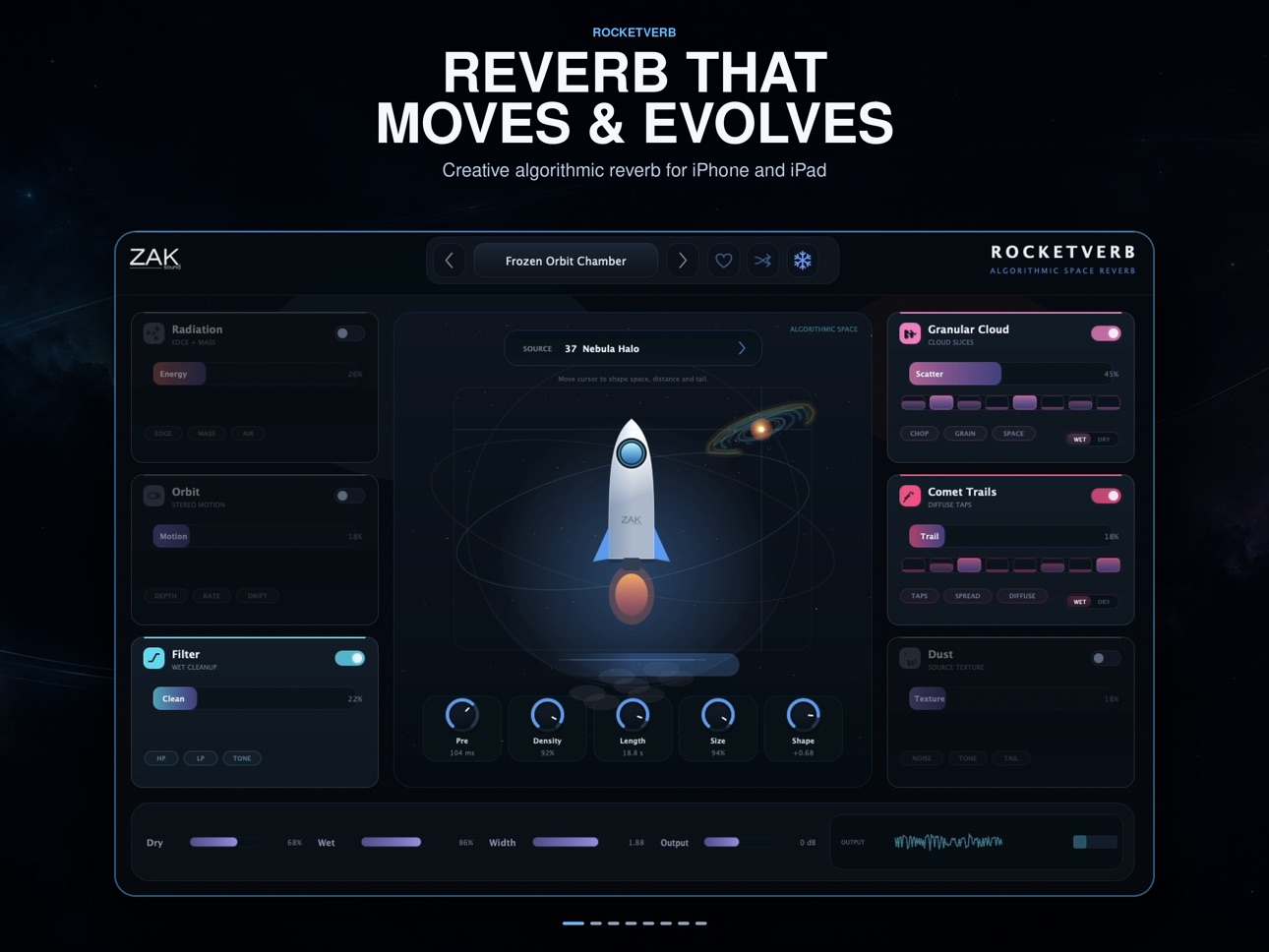 Screenshot 9 of RocketVerb: Space Reverb