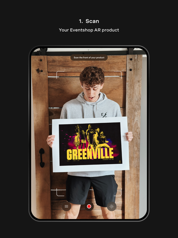 Eventshop iPad screenshot 4 - Entertainment app