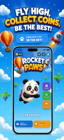 Rocket Paws: Sky Adventure Screenshot 1 of 4